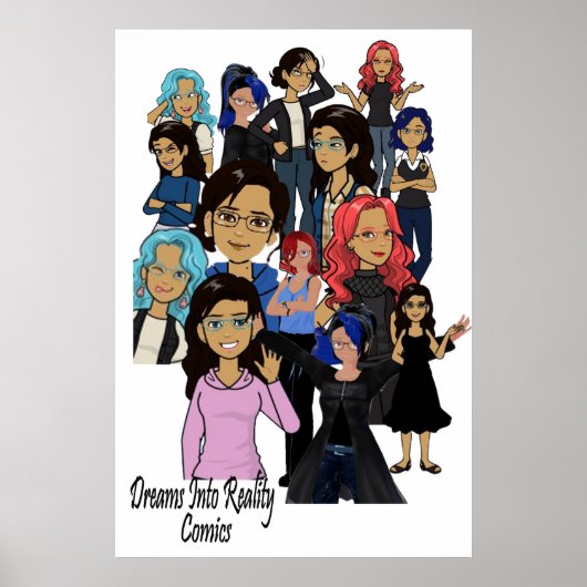 TräumeIntoRealityComics Ashlyn Tempest Cover Art Poster (Vorne)