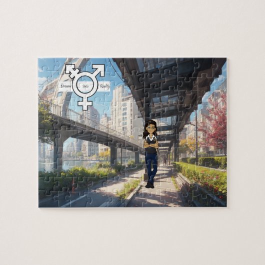 TräumeIntoRealityComics Ashlyn Tempest Cover Art Puzzle (Horizontal)