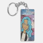 TräumeIntoRealityComics Ashlyn Tempest Cover Art Schlüsselanhänger (Vorderseite links)