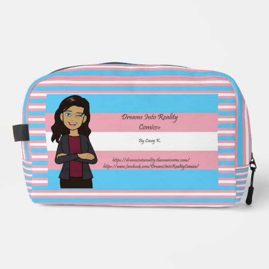 TräumeIntoRealityComics Ashlyn Tempest Cover Art Waschbeutel (Vorderseite)