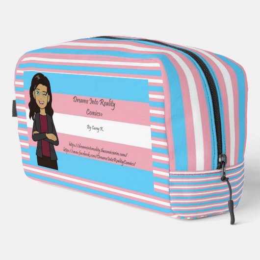 TräumeIntoRealityComics Ashlyn Tempest Cover Art Waschbeutel (Rechte Ecke)