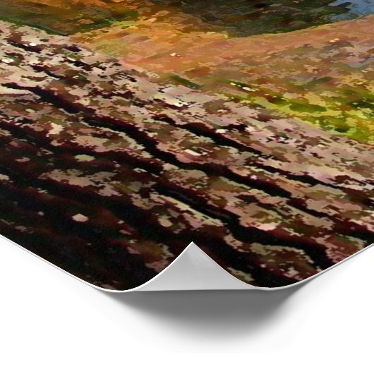 Träumen am Dock Poster (Ecke)