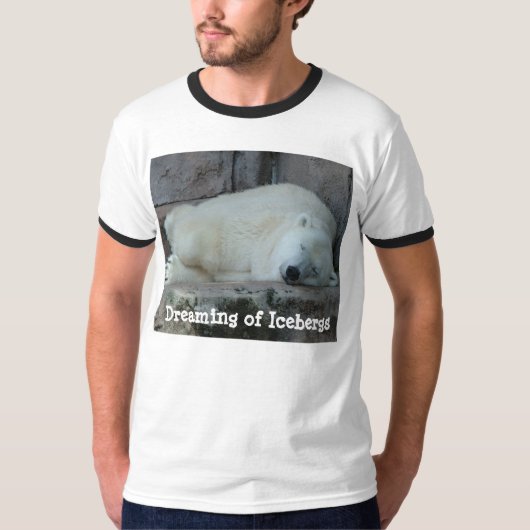 Träumen der Eisberge T-Shirt (Vorderseite)