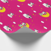 Träumen der Kuh Geschenkpapier (Ecke)