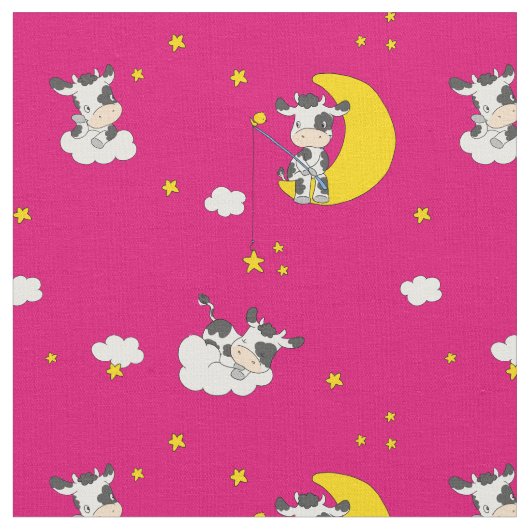 Träumen der Kuh Stoff (Nahaufnahme)