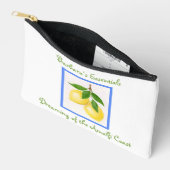 Träumen der Küste von Amalfi gezackt Zubehörtasche (Offen)