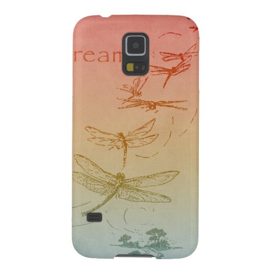 Träumen der Libellen Case-Mate Samsung Galaxy Hülle (Rückseite)