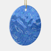 Träumen der Pool Weihnachtsdekoration Keramik Ornament (Rechts)