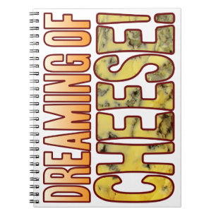 Träumen des Blauschimmelkäses Notizblock