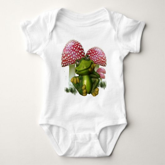 Träumen des Frosches Baby Strampler (Vorderseite)