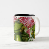 Träumen des Frosches Zweifarbige Tasse (VorderseiteRechts)