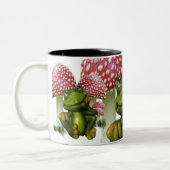 Träumen des Frosches Zweifarbige Tasse (Links)