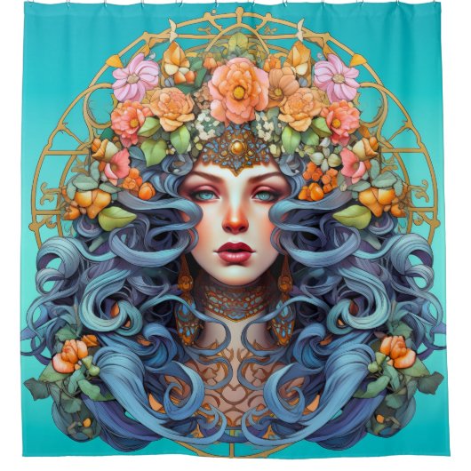 Träumen Duschvorhang (Vorderseite)