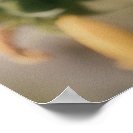 Träumen einer Sonnenblume Poster (Ecke)