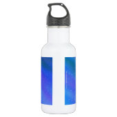 Träumen eines großen weißen Hais Weihnachten Trinkflasche (Rückseite)