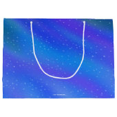 Träumen eines großen Weißen Hais Weihnachtsgewohnh Große Geschenktüte (Rückseite)