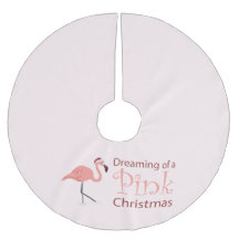 Träumen eines rosa Weihnachten - Baumrock