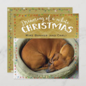 Träumen eines weißen Weihnachten (Vorne/Hinten)