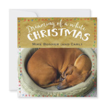 Träumen eines weißen Weihnachten