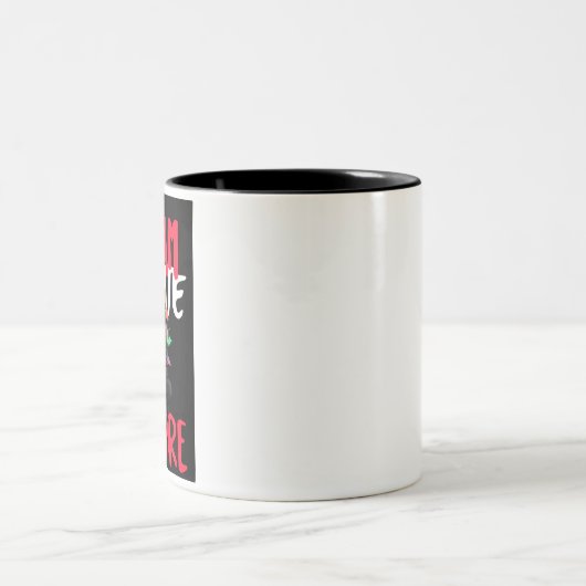 Träumen, erschaffen, inspiriert zweifarbige tasse (Mittel)