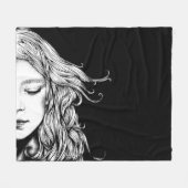 Träumen Fleecedecke (Vorderseite (Horizontal))