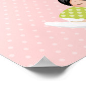 Träumen groß * wählen Sie Hintergrundfarbe Poster (Ecke)