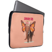 Träumen groß wie ein Elefant Inspiration Laptopschutzhülle (Vorne Rechts)