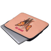 Träumen groß wie ein Elefant Inspiration Laptopschutzhülle (Vorne Knopf)