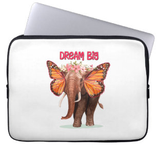Träumen groß wie ein Elefant Inspiration Laptopschutzhülle