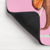 Träumen groß wie ein Elefant Inspiration Mousepad (Ecke)