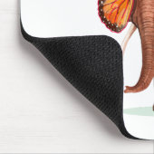 Träumen groß wie ein Elefant Inspiration Mousepad (Ecke)