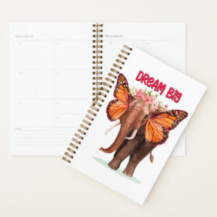 Träumen groß wie ein Elefant Inspiration Planer