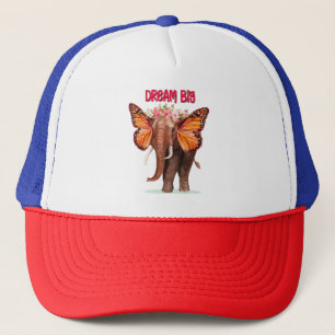 Träumen groß wie ein Elefant Inspiration Truckerkappe