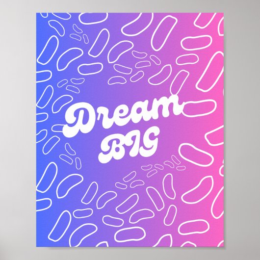 Träumen Große Inspiration Poster (Vorne)