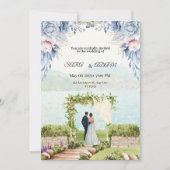 Träumen Hochzeit Einladung (Vorderseite)