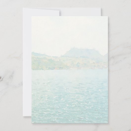 Träumen Hochzeit Einladung (Rückseite)