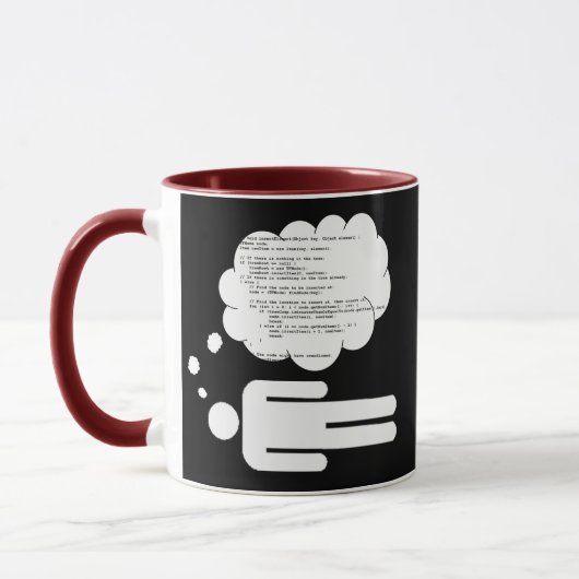 Träumen im Code Tasse (Links)