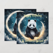 Träumen im Mondlicht: Pandas Celestial Serenade (Vorne/Hinten)