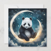 Träumen im Mondlicht: Pandas Celestial Serenade (Rückseite)