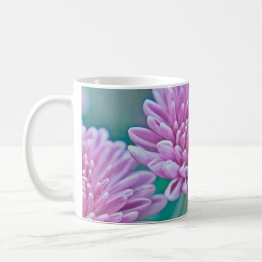 Träumen in Chrysanthemen Kaffeetasse (Links)