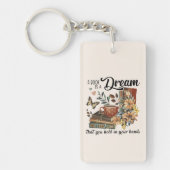Träumen in den Händen Schlüsselanhänger (Vorderseite)