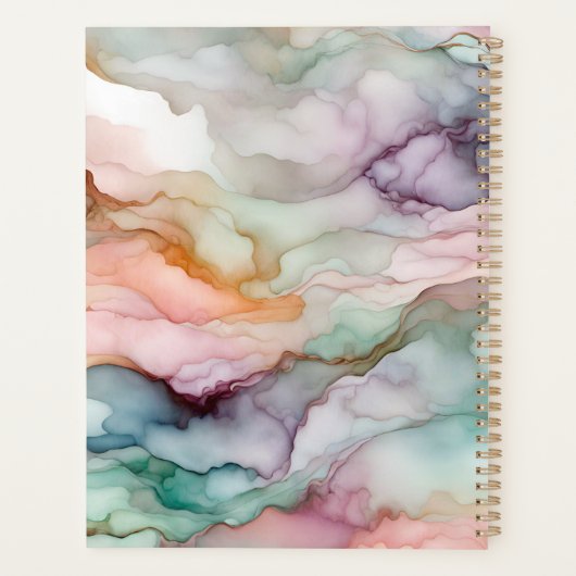 Träumen in der FarbHardcover Planer (Rückseite)