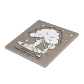 Träumen in der Realität Kleiner Junge, Big Dreams Fliese (Seite)