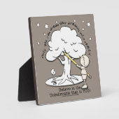 Träumen in der Realität Kleiner Junge, Big Dreams  Fotoplatte (Vorderseite)