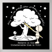 Träumen in der Realität Kleiner Junge, Big Dreams Poster (Vorne)