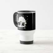 Träumen in der Realität Kleiner Junge, Big Dreams Reisebecher (Vorderseite Links)