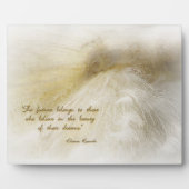 Träumen in der weißen Plaque Fotoplatte (Vorderseite)