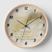 Träumen in der weißen Uhr (Vorderseite)