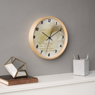 Träumen in der weißen Uhr