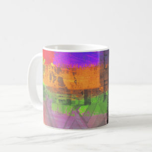 "Träumen in Millionen" abstraktes Kunstkaffeetasse Kaffeetasse
